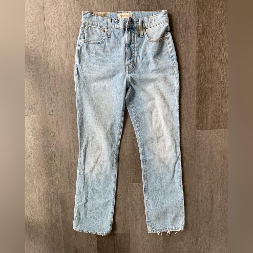 Size 26 Madewell Slim Demi-Boot Jeans